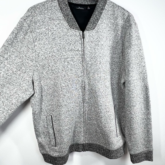 Marc Anthony Slim Fit Zipper Front Bomber Sweater Sweatshirt XL EUC - Picture 2 of 11